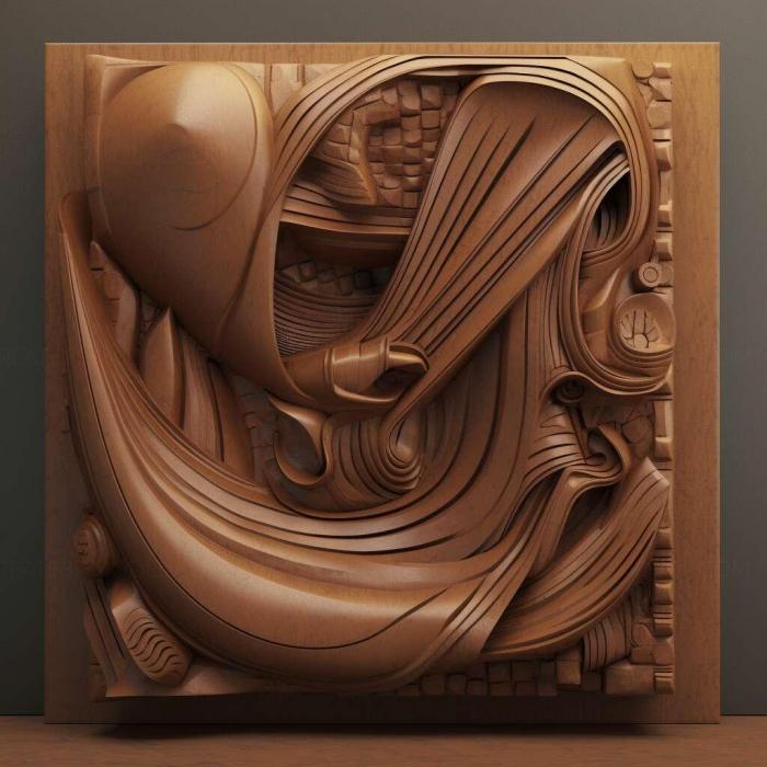 نموذج ثلاثي الأبعاد لآلة CNC 3D Art 